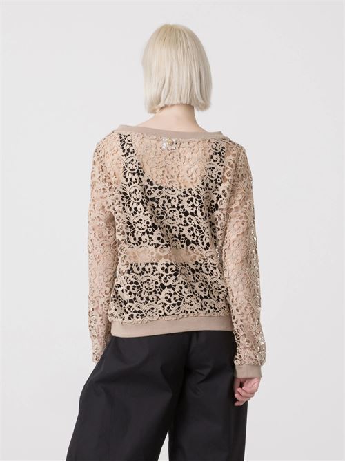 shirt macrame ml DIMENSIONE DANZA | 40D294Q111A00